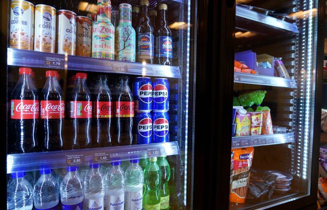 Saldinātie dzērieni.