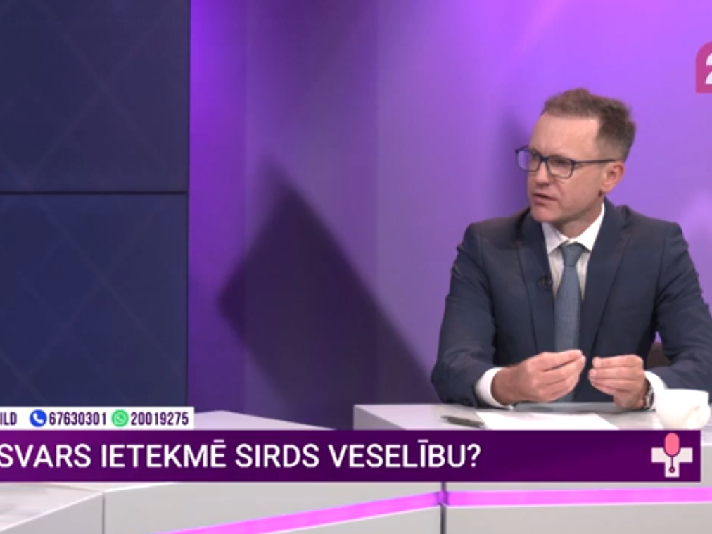 Kardiologs Andris Skride.