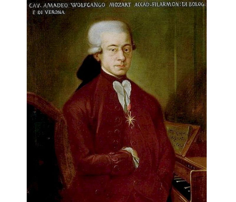 Volfgangs Amadejs Mocarts (1756–1791).