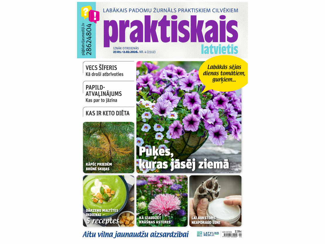 Jaunā žurnāla vāks.