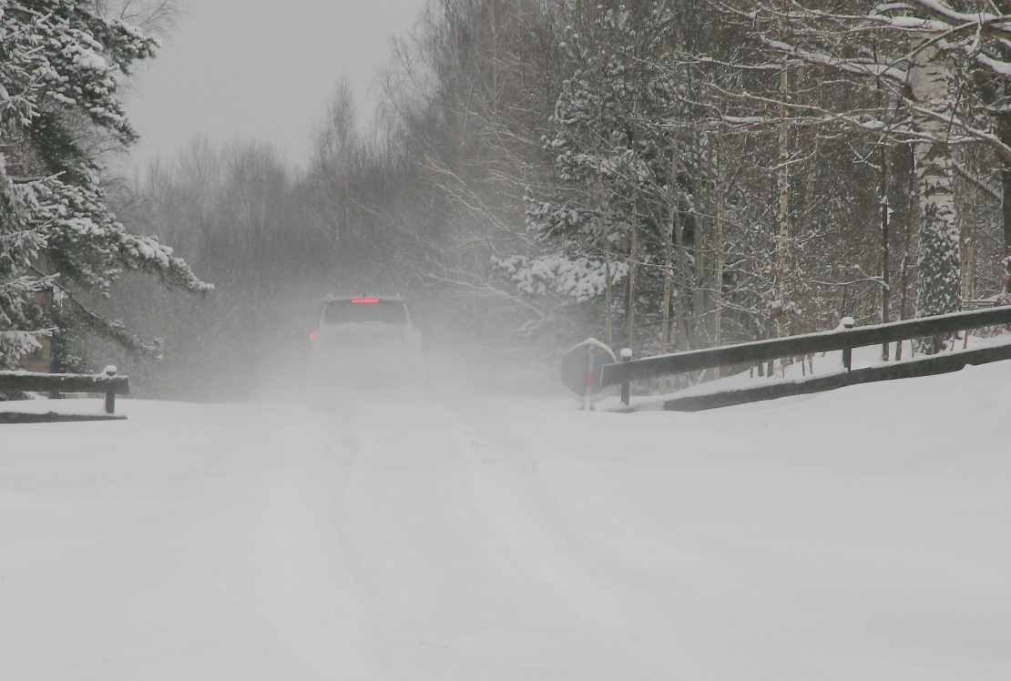 Sniegots ceļš.