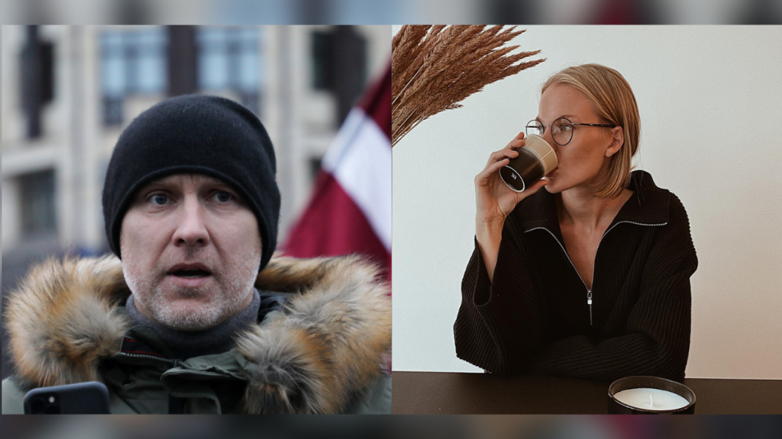 Aldis Gobzems un Krista Gobzema.