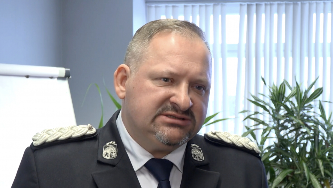 Valsts policijas priekšnieks Armands Ruks.