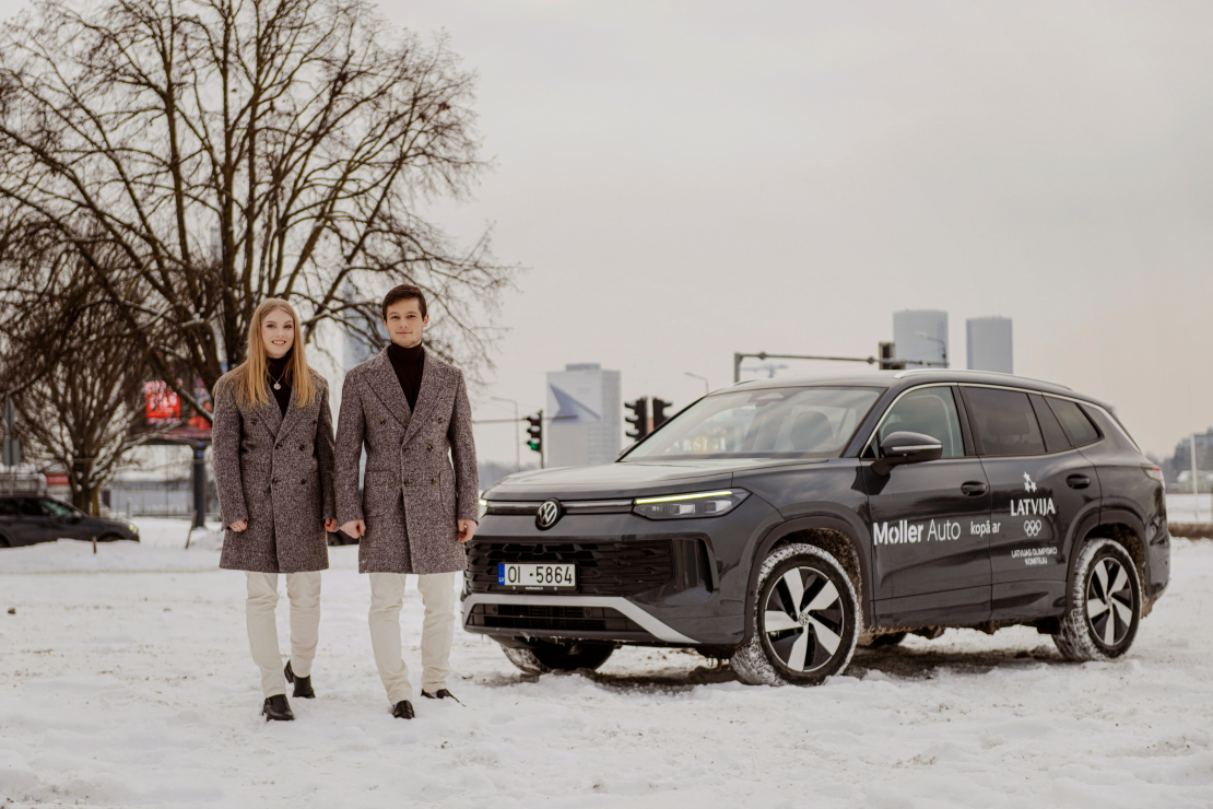 Latvijas sportistu un delegācijas svinīgie tērpi Milānas-Kortīnas 2026. gada Ziemas Olimpiskajām spēlēm.