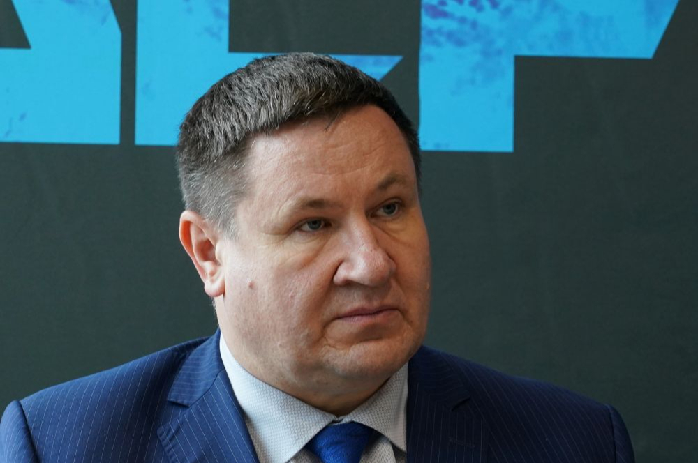 Ogres novada domes priekšsēdētājs Egils Helmanis.