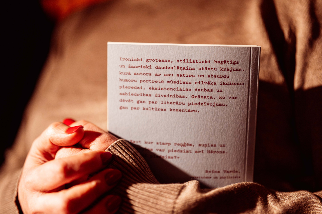 Grāmatas "Nekas man nepatīk" oficiālā atvēršana.