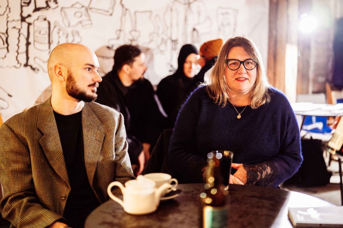 Grāmatas "Nekas man nepatīk" oficiālā atvēršana.