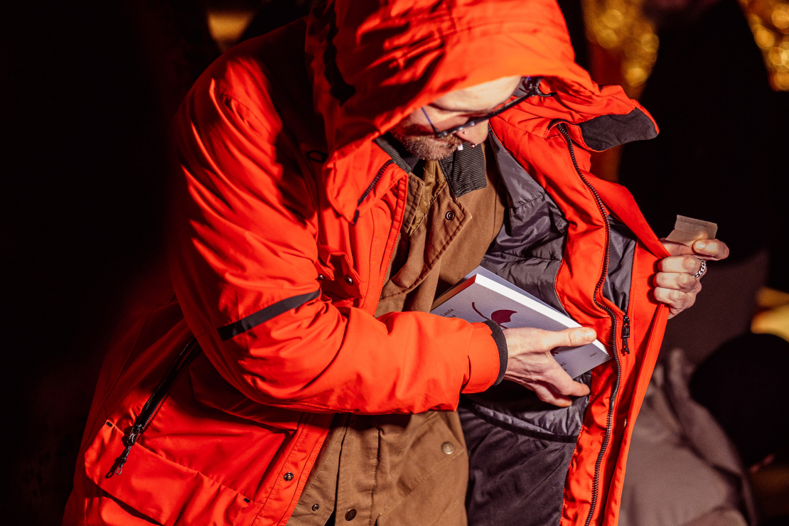 Grāmatas "Nekas man nepatīk" oficiālā atvēršana.