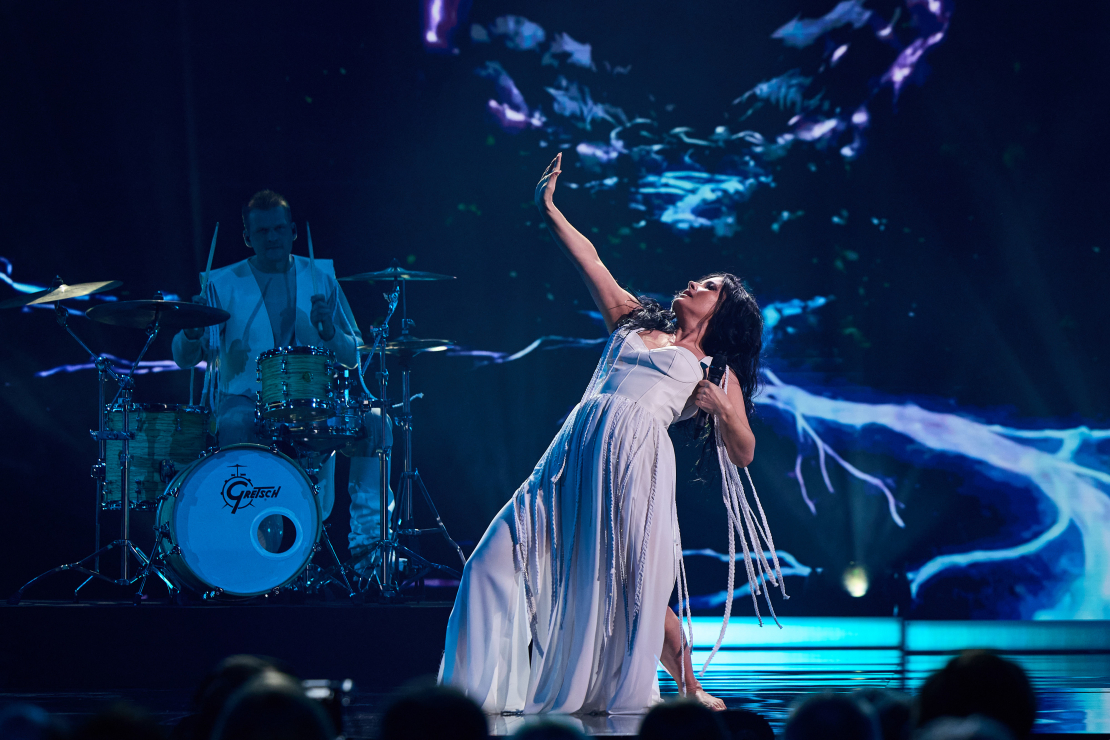 "Supernovas" pirmā pusfināla dalībniece Antra Stafecka.