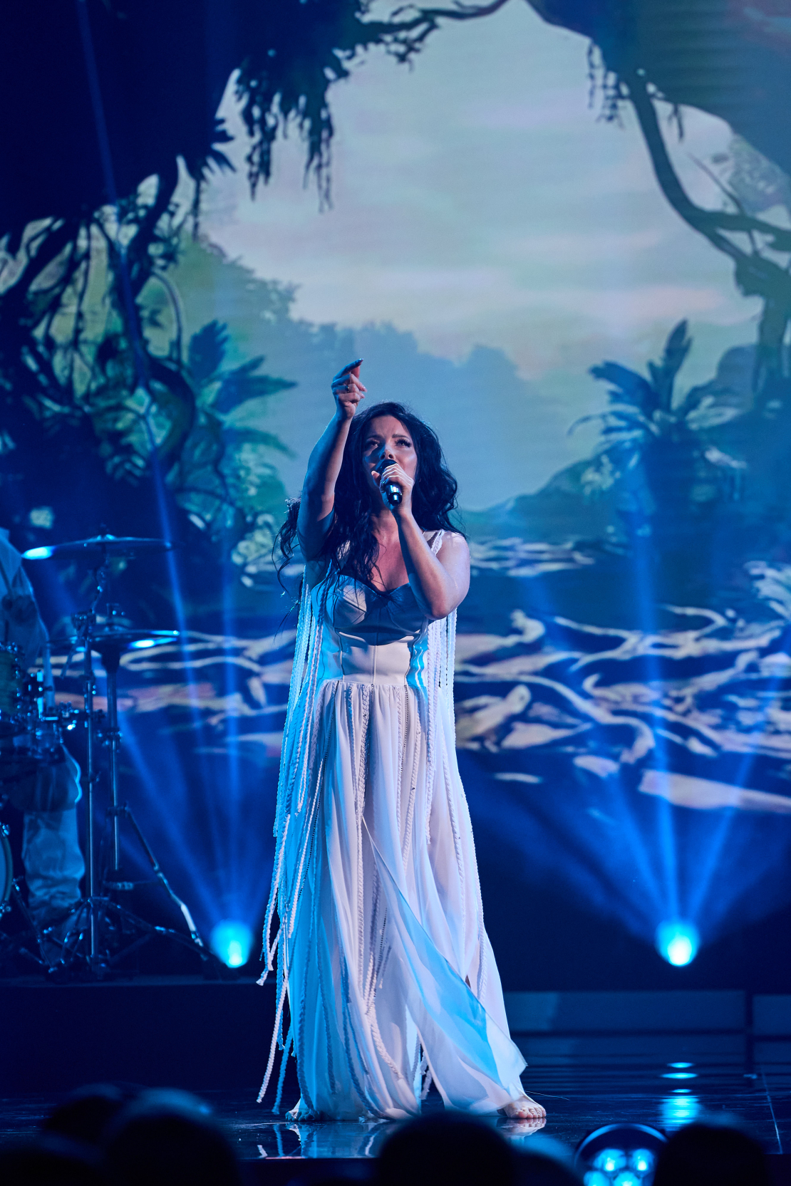 "Supernovas" pirmā pusfināla dalībniece Antra Stafecka.