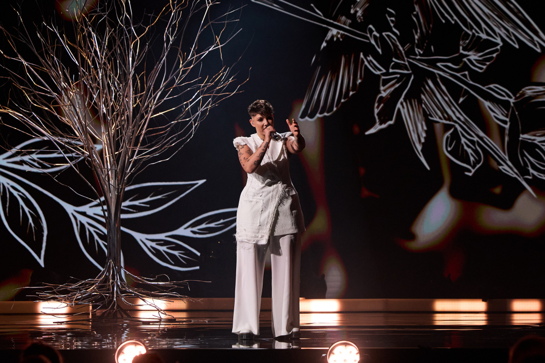 "Supernovas" pirmā pusfināla dalībniece Emilija.