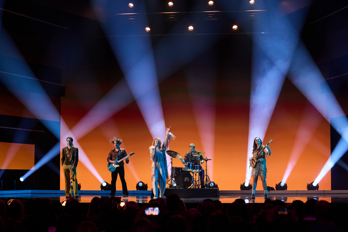 "Supernovas" pirmā pusfināla dalībnieki grupa "Honey Blue".