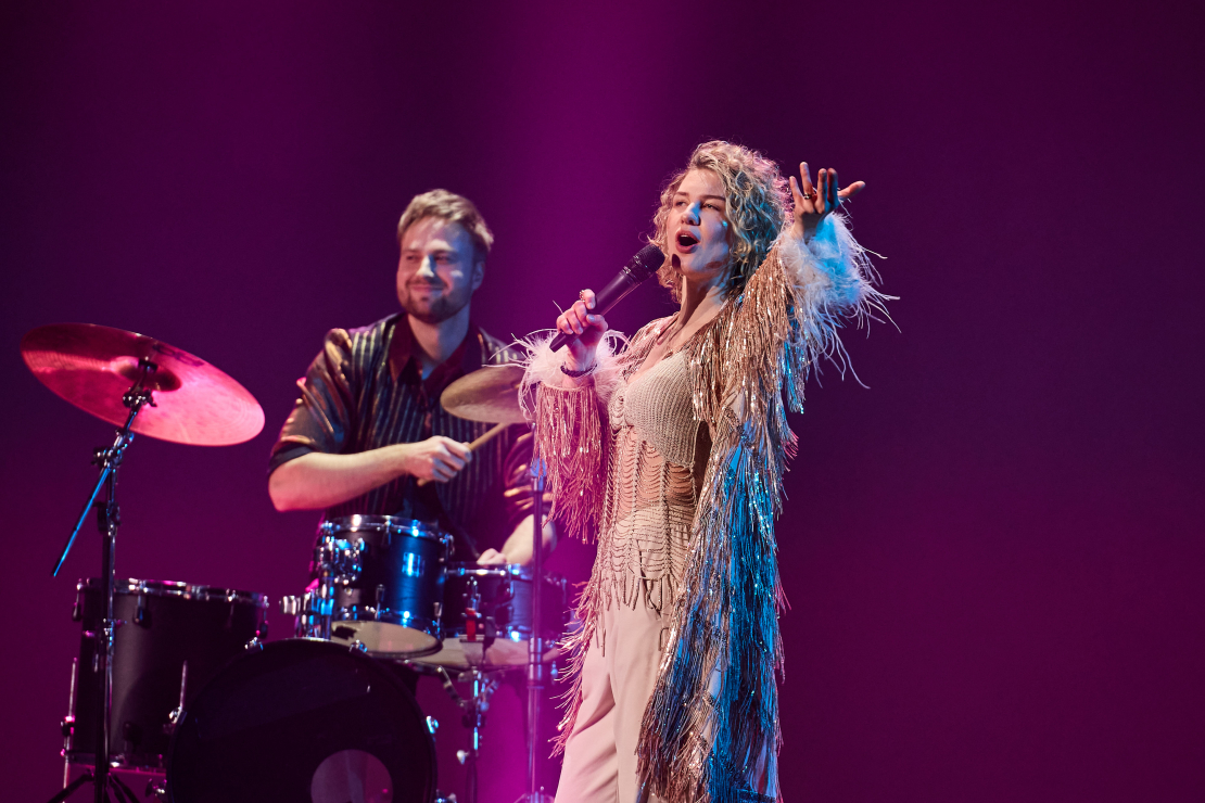 "Supernovas" pirmā pusfināla dalībnieki grupa "Honey Blue".