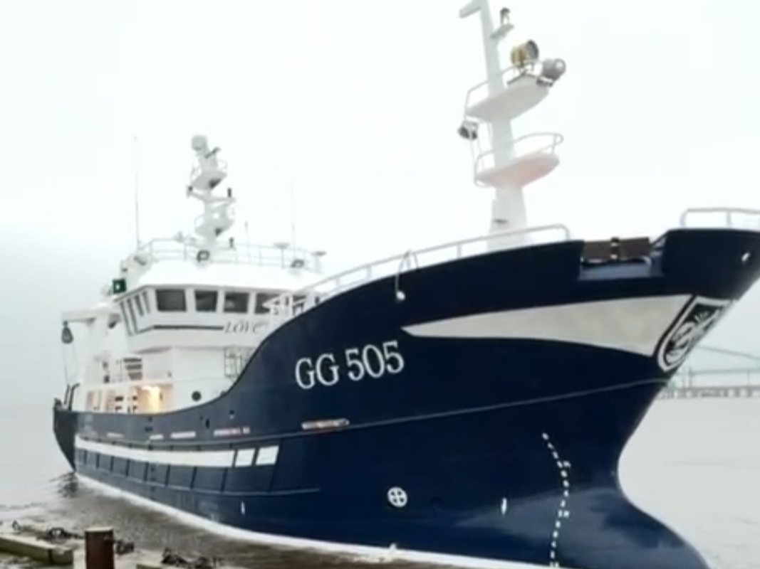 SIA "Bradava" kuģis.