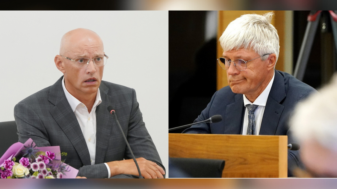 Gatis Truksnis un Aleksandrs Bartaševics.