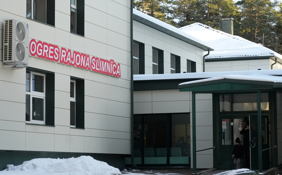 Ogres rajona slimnīca.
