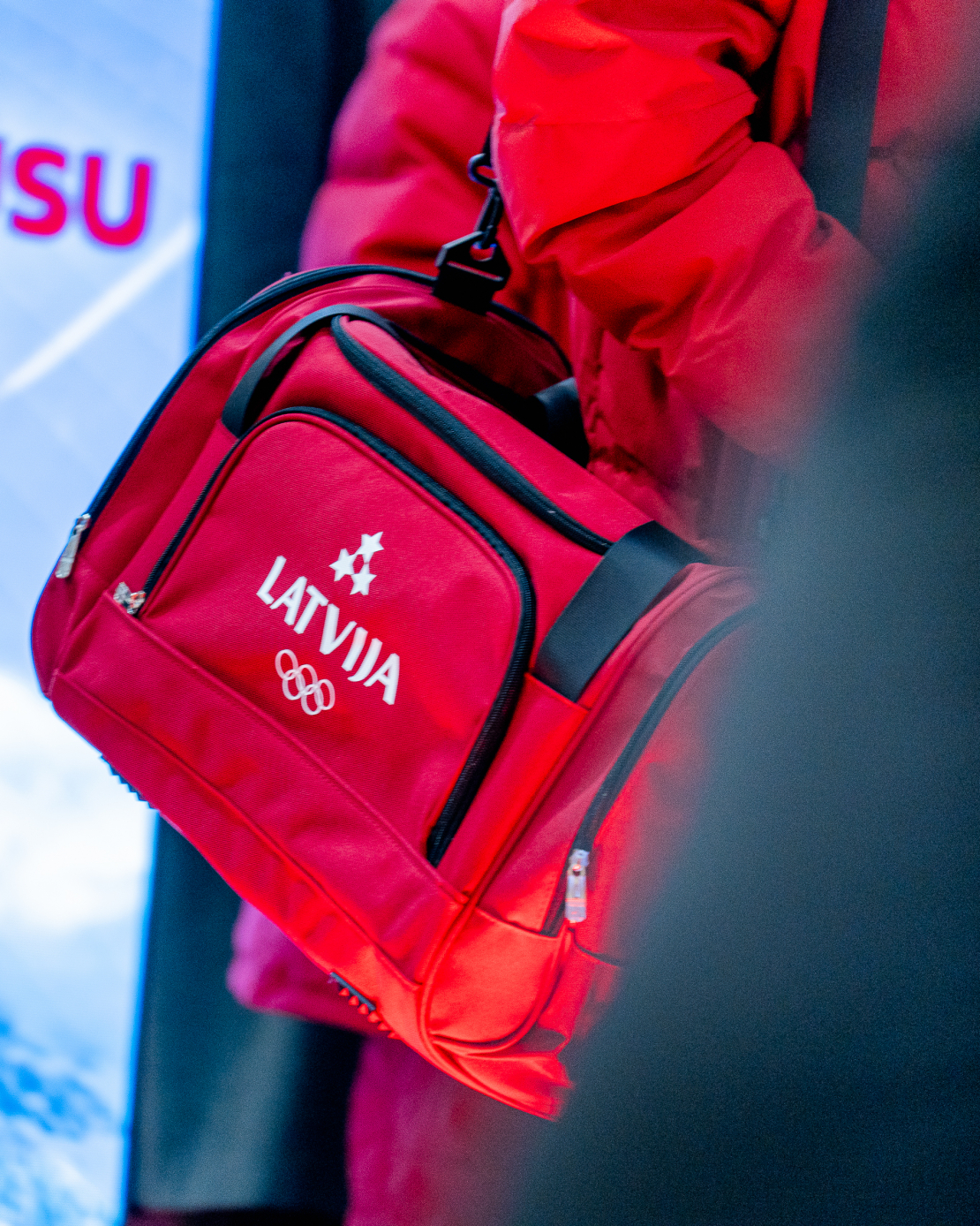 "Komanda Latvija" olimpisko tērpu demonstrācija.