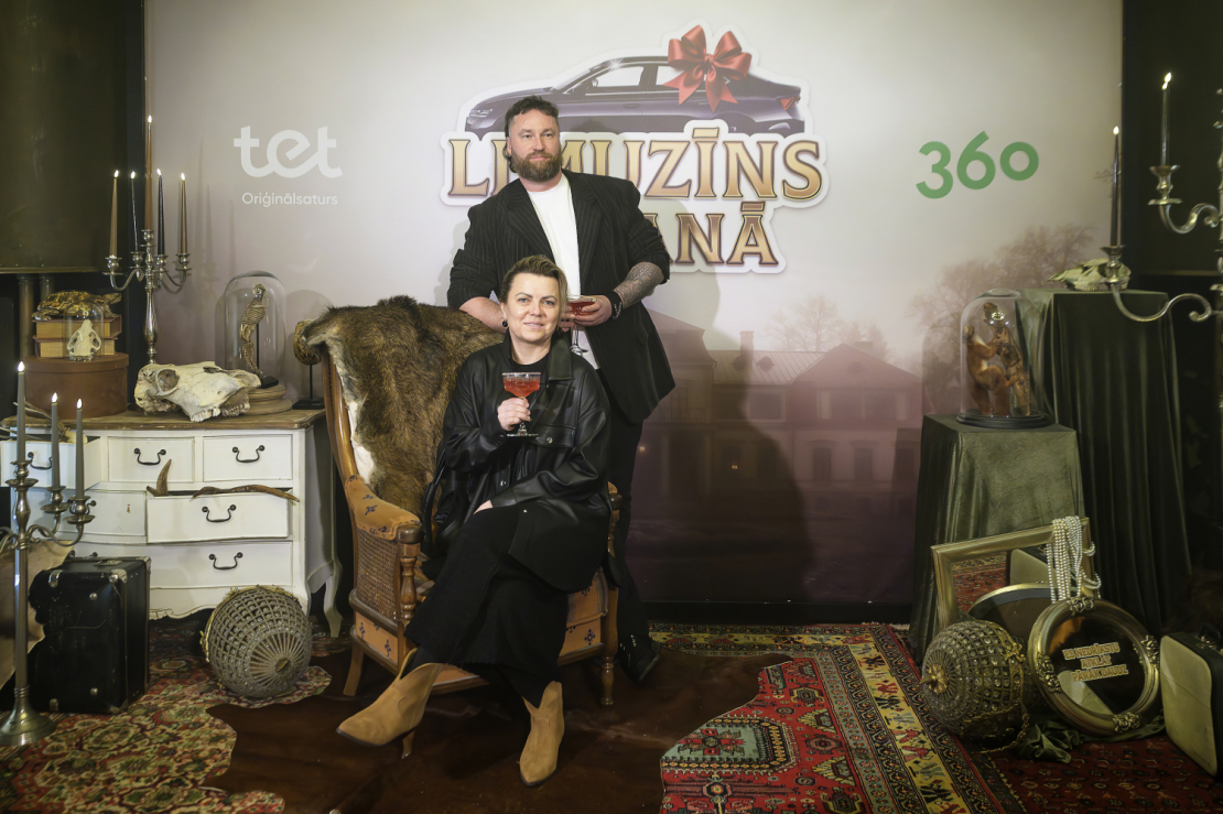 "Limuzīns dāvanā" pirmizrāde.