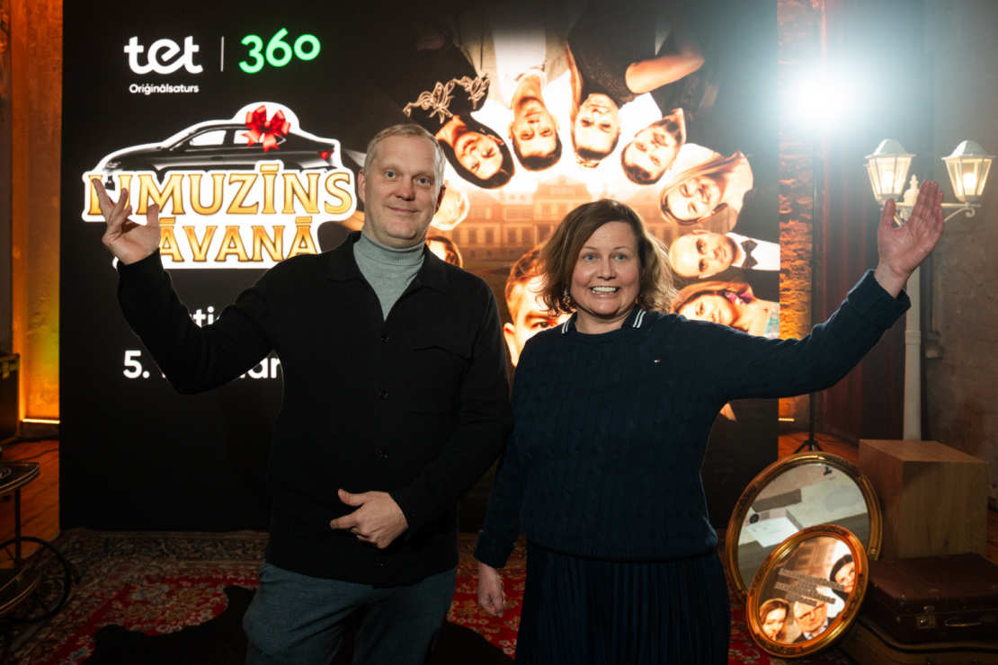 "Limuzīns dāvanā" pirmizrāde.