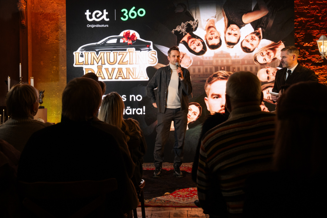 "Limuzīns dāvanā" pirmizrāde.