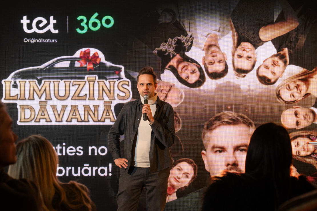 "Limuzīns dāvanā" pirmizrāde.