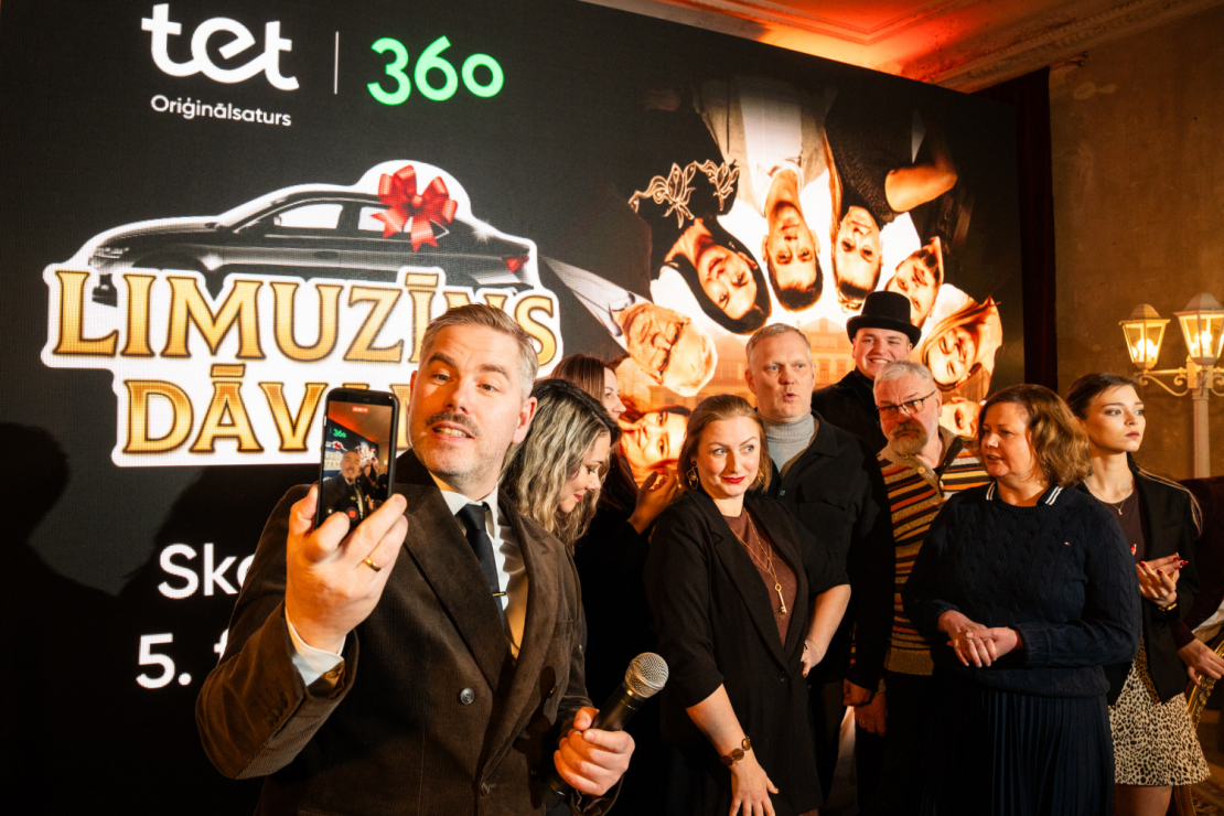 "Limuzīns dāvanā" pirmizrāde.