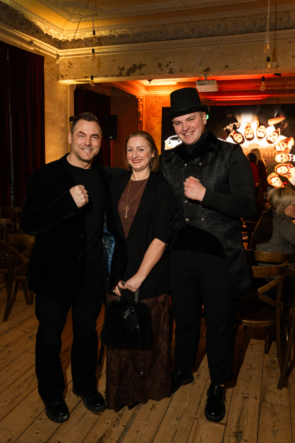 "Limuzīns dāvanā" pirmizrāde.