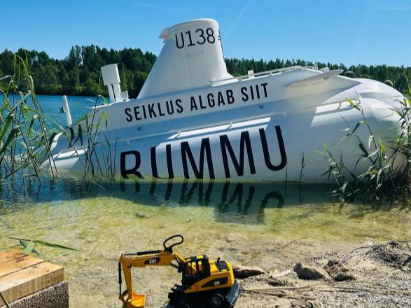 Rummu zemūdens laiva.