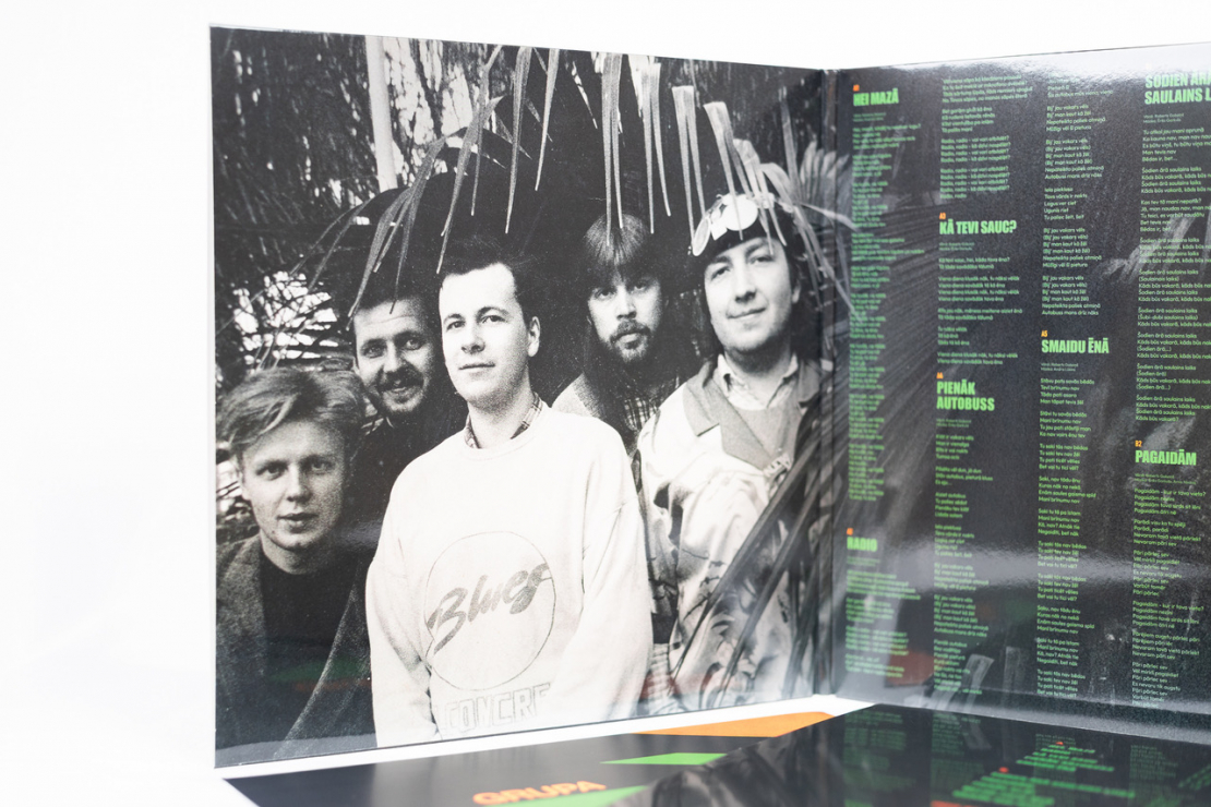 ODIS vinilplates vāks. 