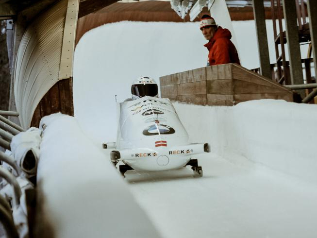 Siguldas bobsleja trase.