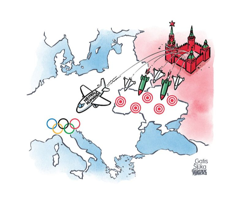 Zīmē Gatis Šļūka. Neitrālā komanda