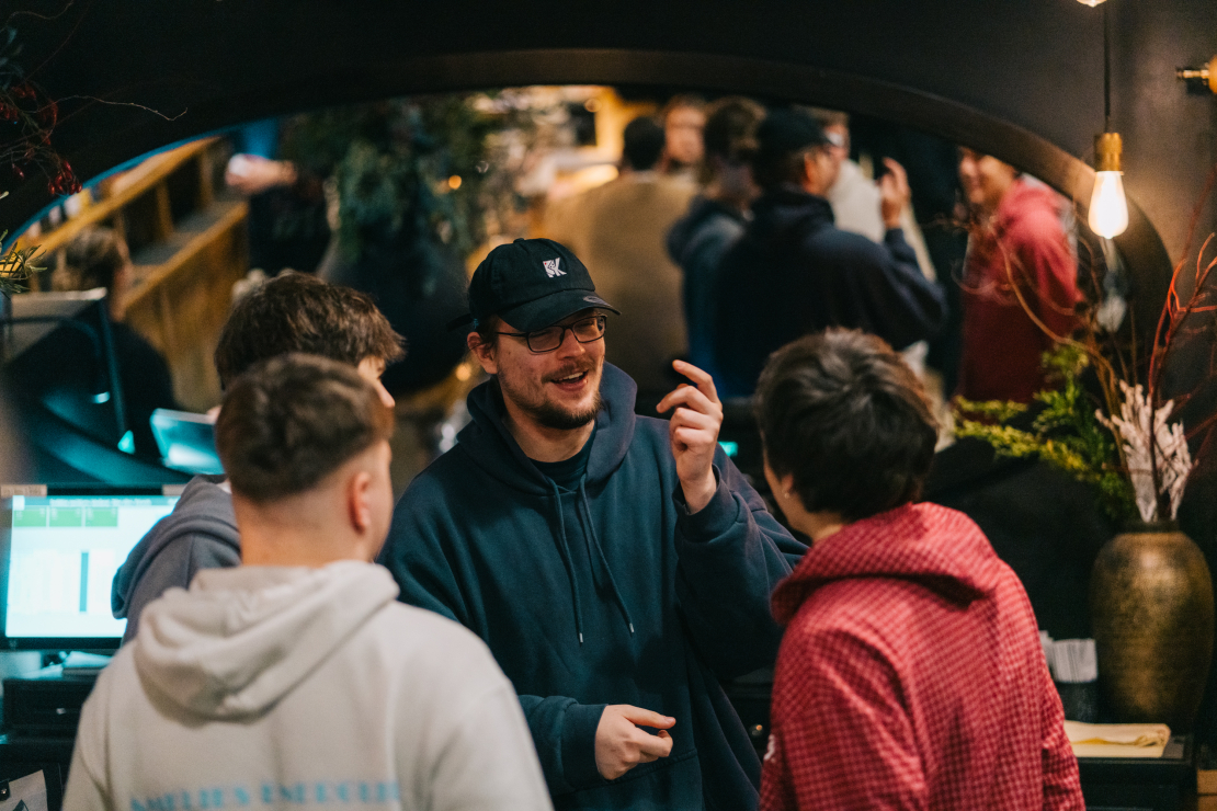 Reperis Ods festivāla "Straume" ieskandināšanas pasākumā.