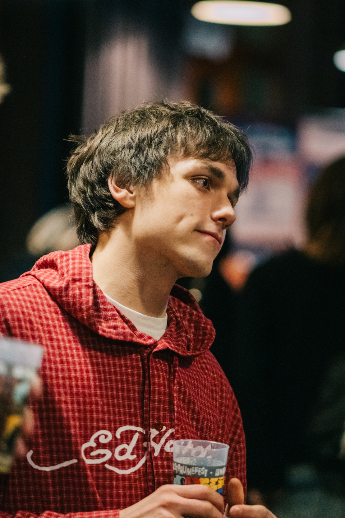 Reperis Galeniex festivāla "Straume" ieskandināšanas pasākumā.