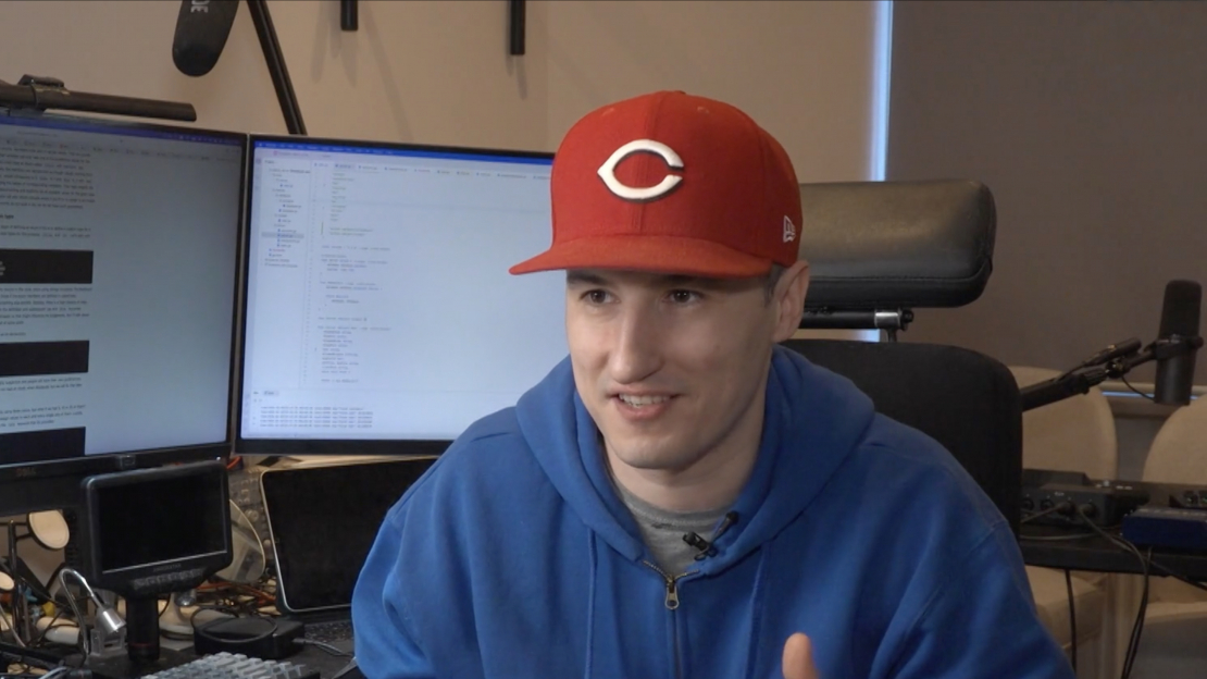 Programmatūras inženieris Elviss Strazdiņš.