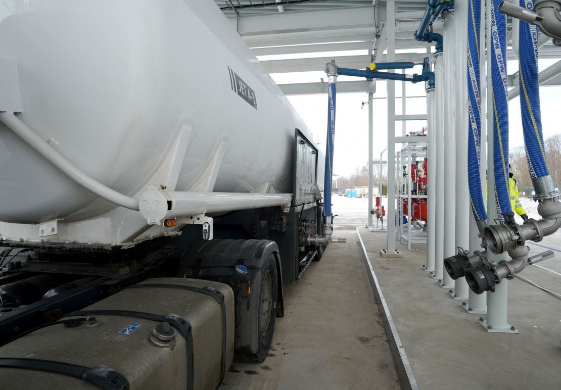 Estakādes atklāšana.