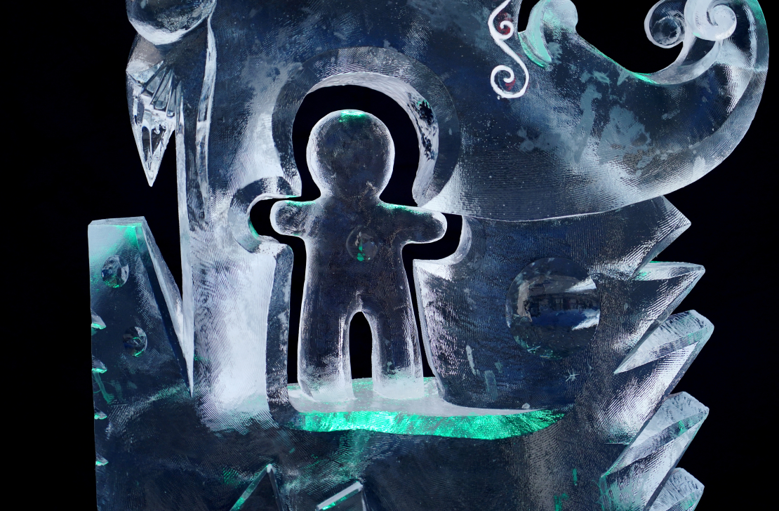 Starptautiskais ledus skulptūru festivāls.