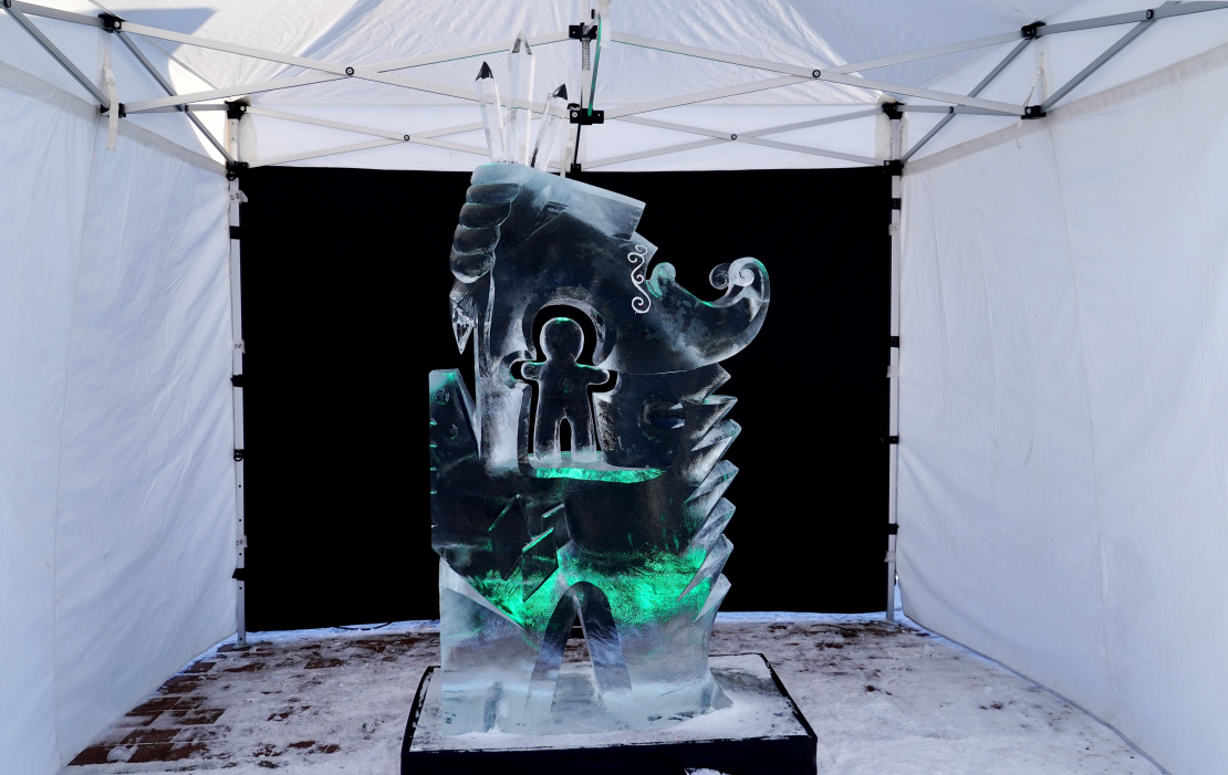 Starptautiskais ledus skulptūru festivāls.