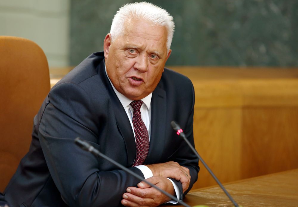 Bijušais Ministru prezidents Andris Bērziņš. 