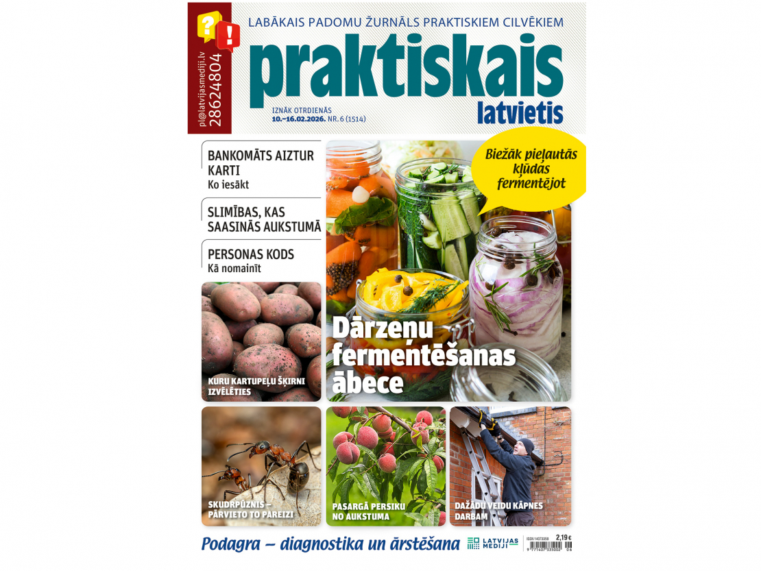 Jaunā žurnāla vāks.