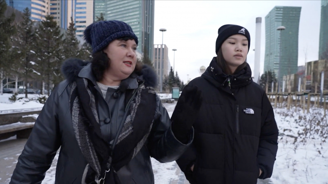 Margarita Kolosova gatava izdabāt kazahu drauga bērnu vēlmēm.