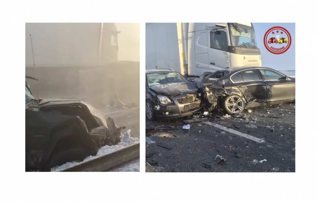 Svētdienas rīts pārvēršas murgā: Ķekavas apvedceļš bloķēts pēc masveida avārijas.