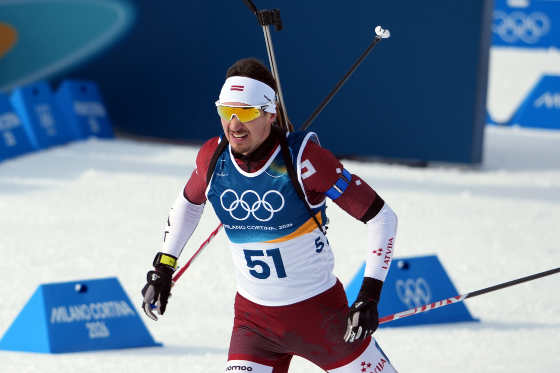 Biatlonists Andrejs Rastorgujevs.