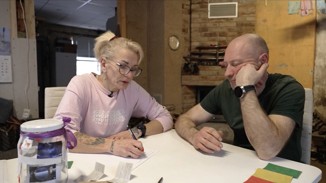 Vendija un Pāvels Karalkini.