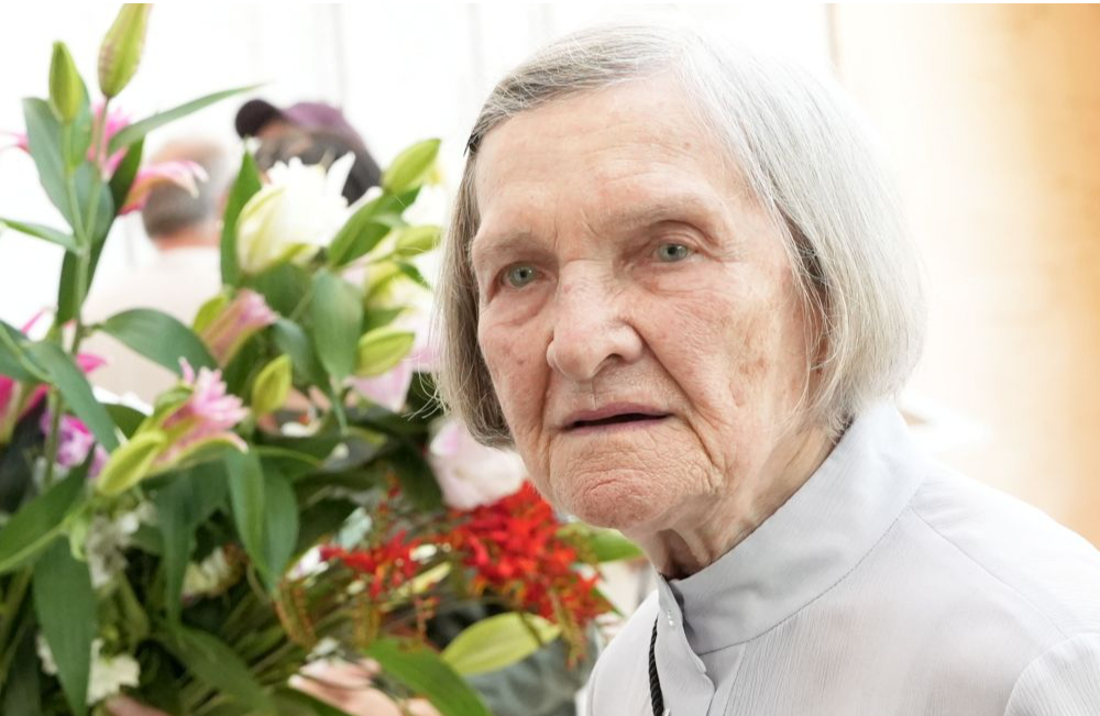 Pretošanās kustības dalībniece Lidija Doroņina-Lasmane.