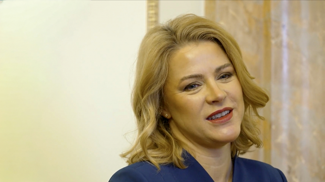 Valdības vadītāja Evika Siliņa.