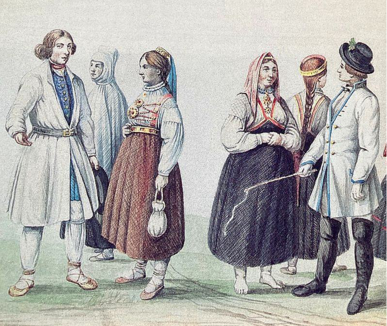 19. gadsimta vidus Kurzemes latvieši.