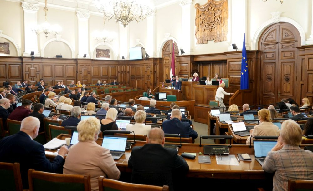 Saeimas sēde. Ilustratīvs attēls.