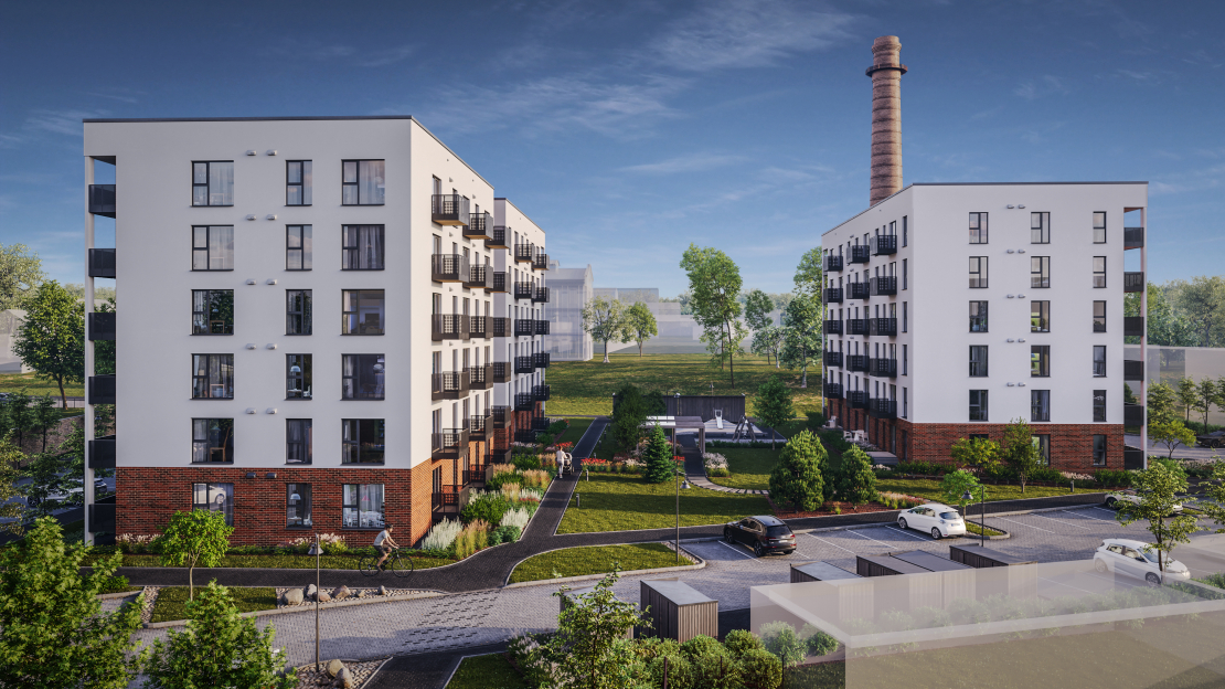 Bonava daudzdzīvokļu namu projekts “Hartmaņa kvartāls ”Torņakalnā,