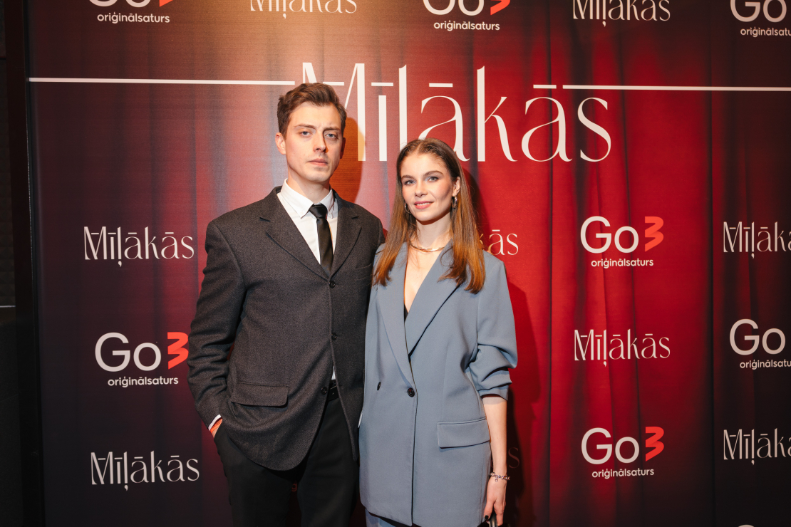 Seriāla "Mīļākās" pirmizrādes svinības.