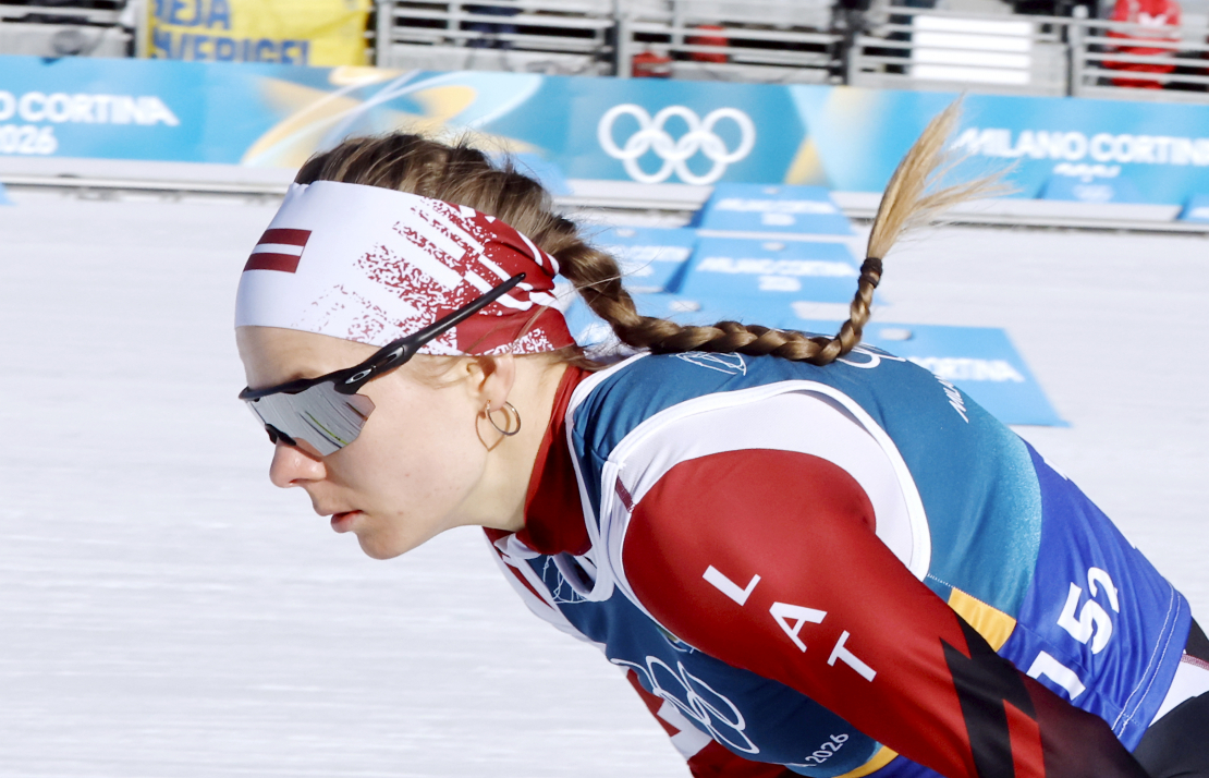 Distanču slēpotāja Patrīcija Eiduka.